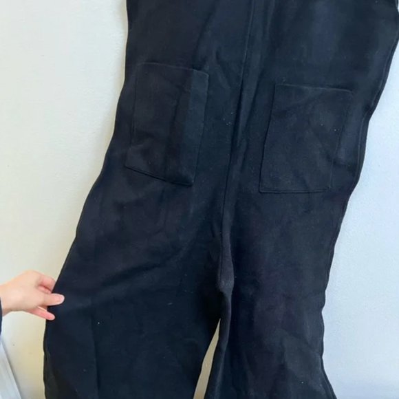Zara Knit Overalls Jumpsuit M - Picture 6 of 9